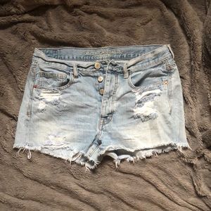 Denim shorts